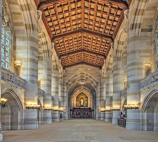 Sterling Memorial Library Nave decorative